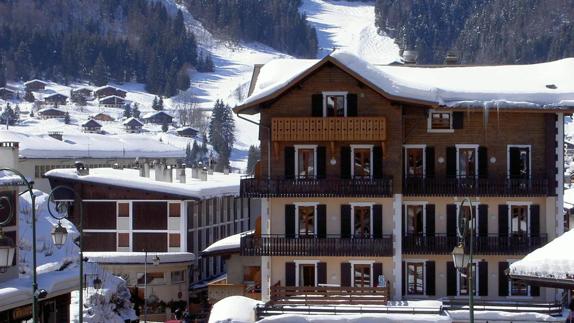 Charmant 4 Pieces En Centre Village, Proche Pistes - 8 Pers, Wifi, Parking, Balcon, Animaux Acceptes - Fr-1-437-48 La Clusaz